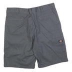 DICKIES Mens Shorts Grey Casual XL W38 Workwear Cotton Blend Comfortable