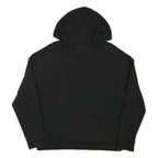 PUMA Mens Black Hooded Pullover Hoodie M Cotton Blend Casual Sweatshirt