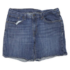 LEVI'S Womens Denim Blue Shorts M W30 Classic Cotton Blend Casual