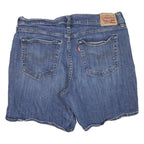 LEVI'S Womens Denim Blue Shorts M W30 Classic Cotton Blend Casual