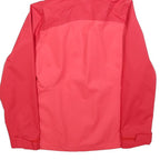 JACK WOLFSKIN Womens Red & Rose Outdoor Jacket UK 6 Polyester Zip Hooded