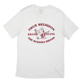 TRUE RELIGION Mens White Graphic T-Shirt L Short Sleeve Crew Neck Buddha Logo