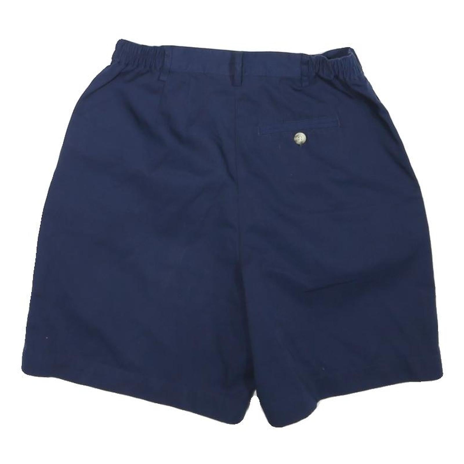 ARCHITECT Womens Shorts Blue Casual Plain XS W26 Comfortable Cotton Blend