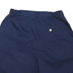 ARCHITECT Womens Shorts Blue Casual Plain XS W26 Comfortable Cotton Blend