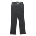 DKNY Womens Jeans Black Regular Straight Denim Medium W28 L30 Classic Fit Zip