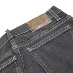 DKNY Womens Jeans Black Regular Straight Denim Medium W28 L30 Classic Fit Zip