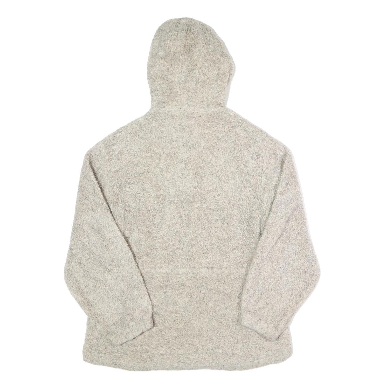 WOOLRICH Womens Beige Hooded Jacket S Polyester Blend Zip Casual Outerwear