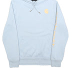 CARHARTT Womens Blue Hoodie S Cotton Blend Casual Pullover Sweatshirt