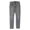 LEVI'S 519 Jeans Mens Grey Slim Skinny Stone Wash W32 L32