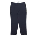 POLO RALPH LAUREN Mens Wool Blend Navy Black Regular Fit Trousers W31 L25