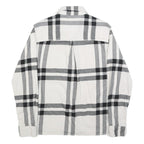 CARHARTT Womens White & Black Plaid Shirt XS Long Sleeve Cotton Casual