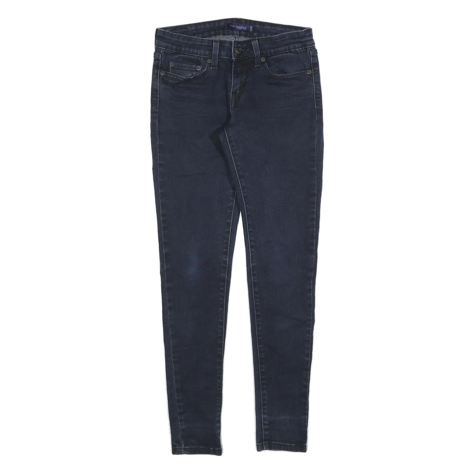 LEVI'S 535 Womens Jeans Blue Slim Skinny Denim Medium W27 L30 Stretch Legging