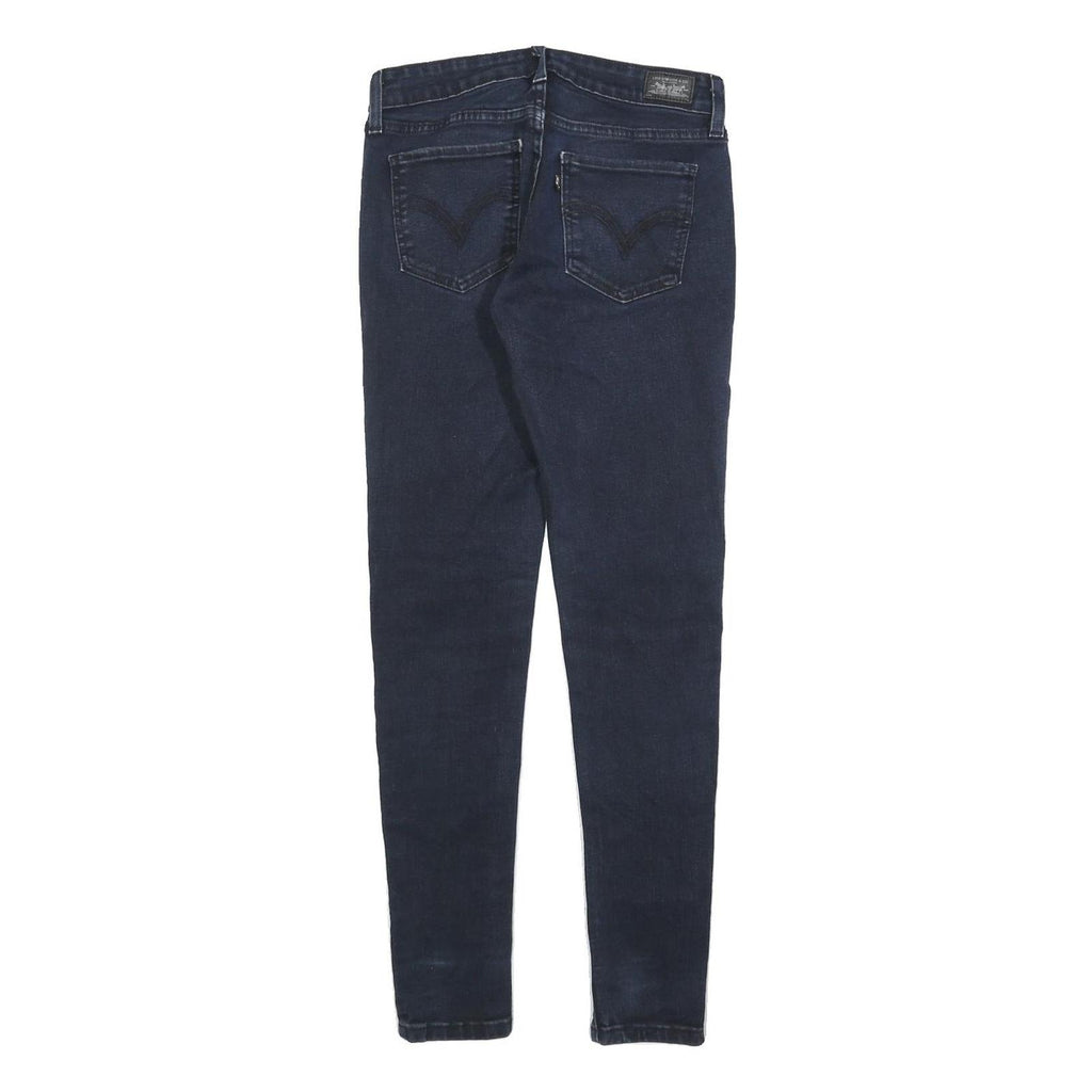 LEVI'S 535 Womens Jeans Blue Slim Skinny Denim Medium W27 L30 Stretch Legging