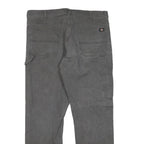 DICKIES Mens Regular Fit Cotton Blend Jeans Black W38 L32 Utility Workwear