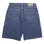 NAUTICA Mens Denim Blue Jeans 2XL W36 Casual Cotton Blend Shorts Relaxed Fit