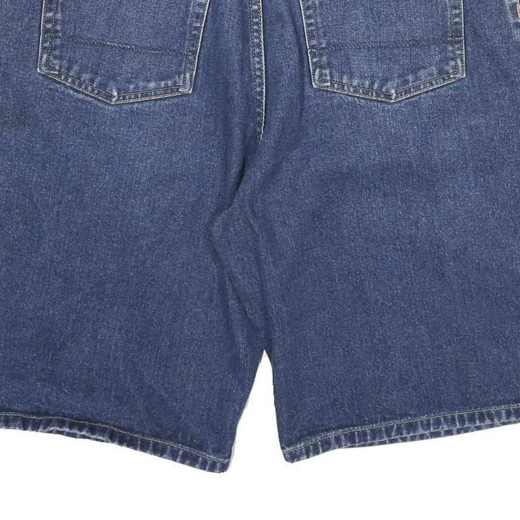 NAUTICA Mens Denim Blue Jeans 2XL W36 Casual Cotton Blend Shorts Relaxed Fit