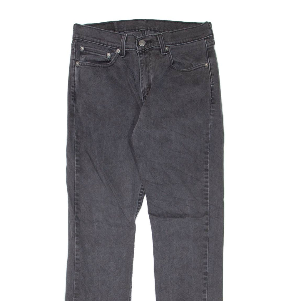 LEVI'S 511 Jeans Mens Grey Slim Straight W28 L32