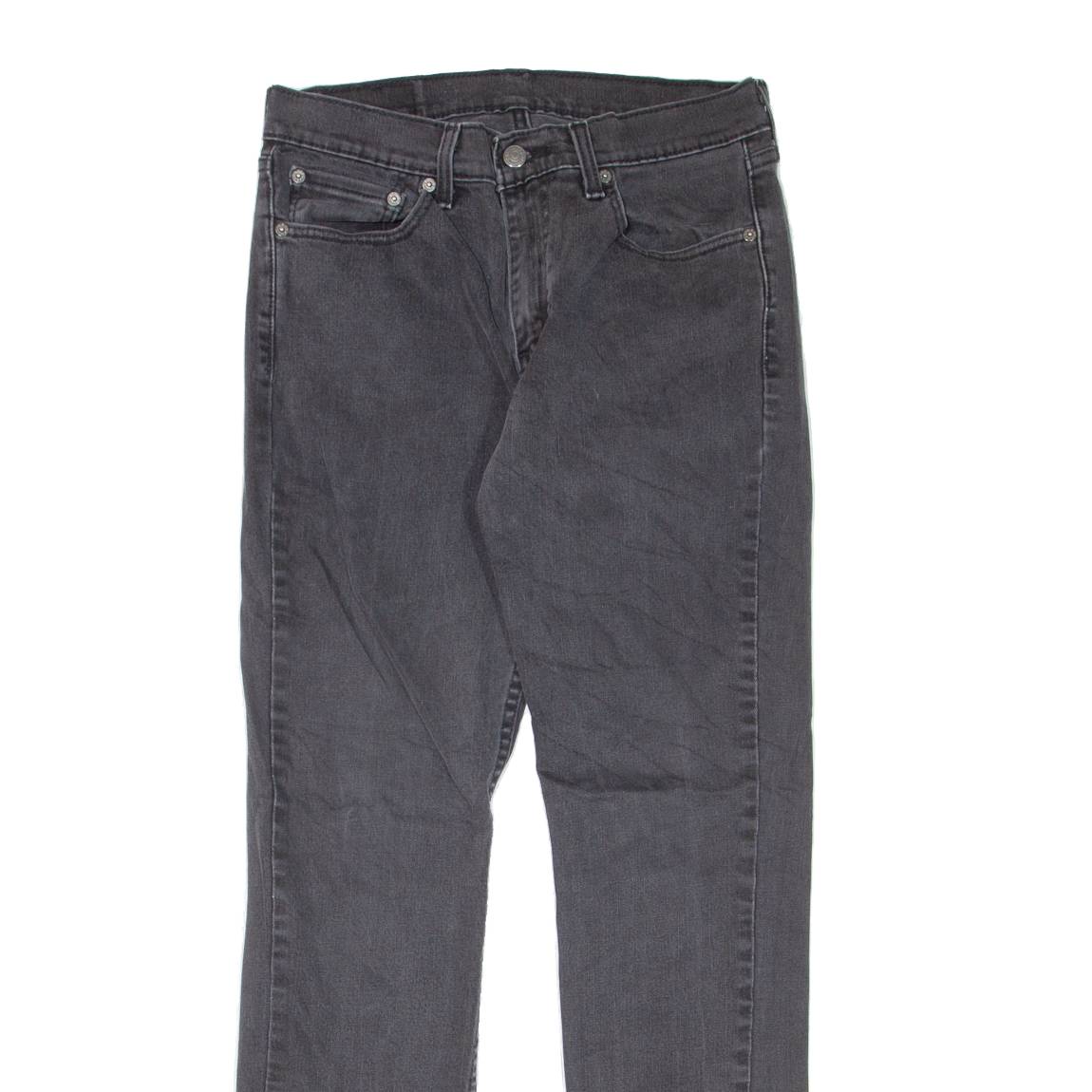 LEVI'S 511 Jeans Mens Grey Slim Straight W28 L32