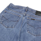 HARLEY DAVIDSON Mens Jeans Blue Relaxed Straight Denim Medium W34 L28 Casual