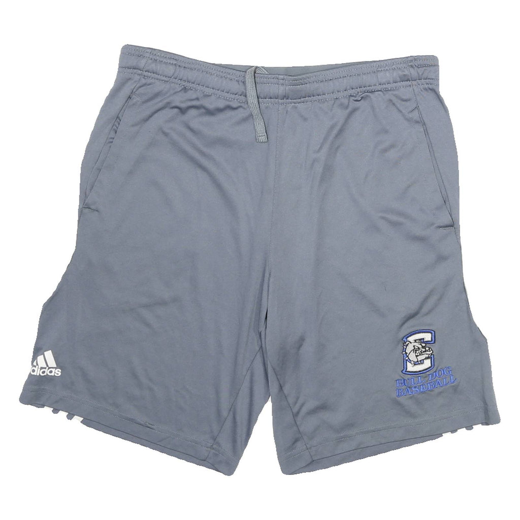 NIKE Mens Grey Casual Shorts Bulldog Baseball M W32 Adidas Style