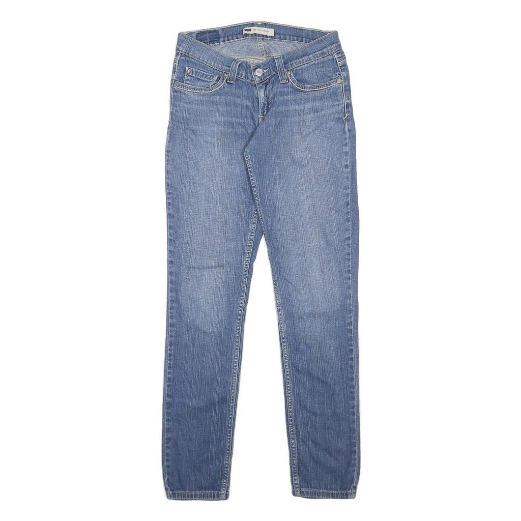 LEVI'S 524 Womens Jeans Blue Slim Skinny Denim Medium W26 L31 Stretch Cotton