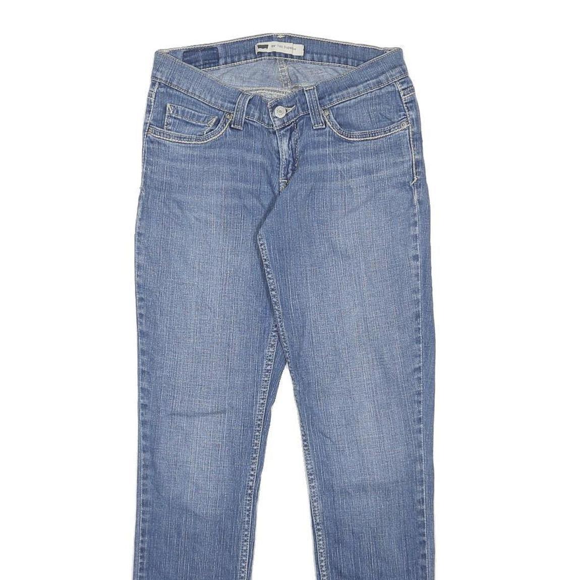 LEVI'S 524 Womens Jeans Blue Slim Skinny Denim Medium W26 L31 Stretch Cotton
