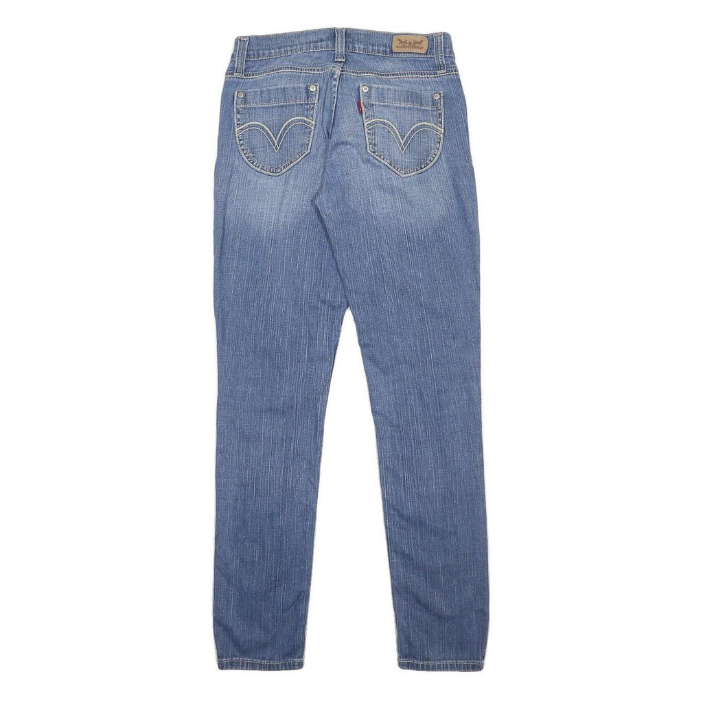 LEVI'S 524 Womens Jeans Blue Slim Skinny Denim Medium W26 L31 Stretch Cotton