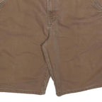 DICKIES Mens Shorts Brown Casual L W36 Flex Cotton Blend Workwear