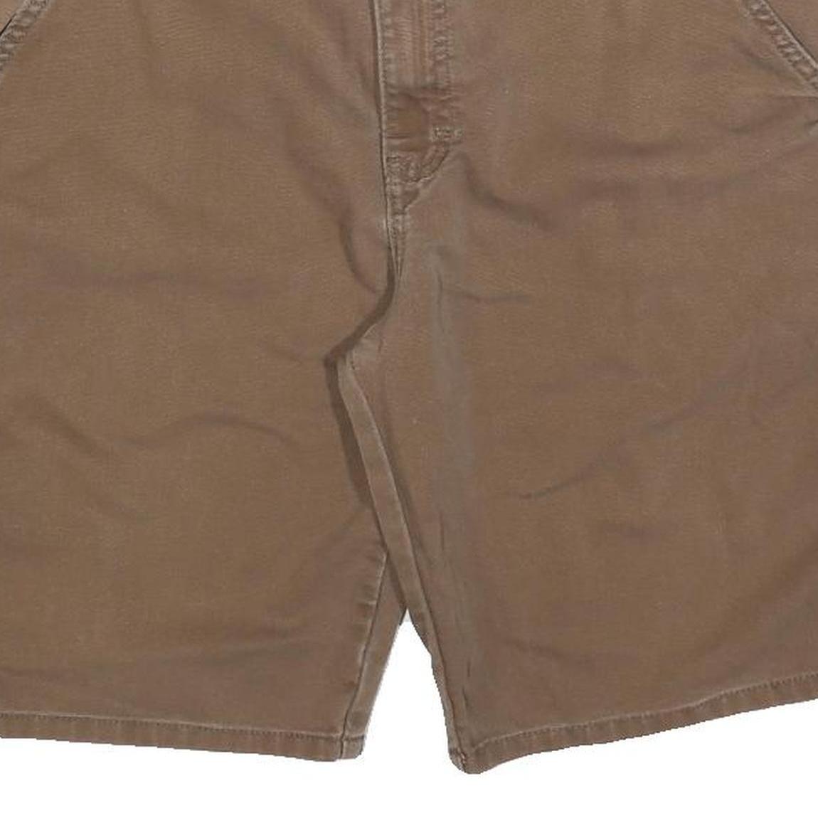 DICKIES Mens Shorts Brown Casual L W36 Flex Cotton Blend Workwear