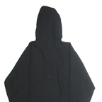 NIKE Mens Black Blue MLB Pullover Jacket S Polyester Hooded Sportswear