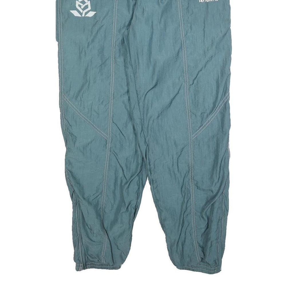 ATLANTIS Mens Joggers Blue XL W34 L30 Relaxed Tapered Polyester Casual Wear