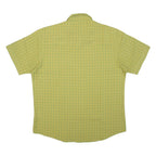 JACK WOLFSKIN Mens Shirt Green Check M