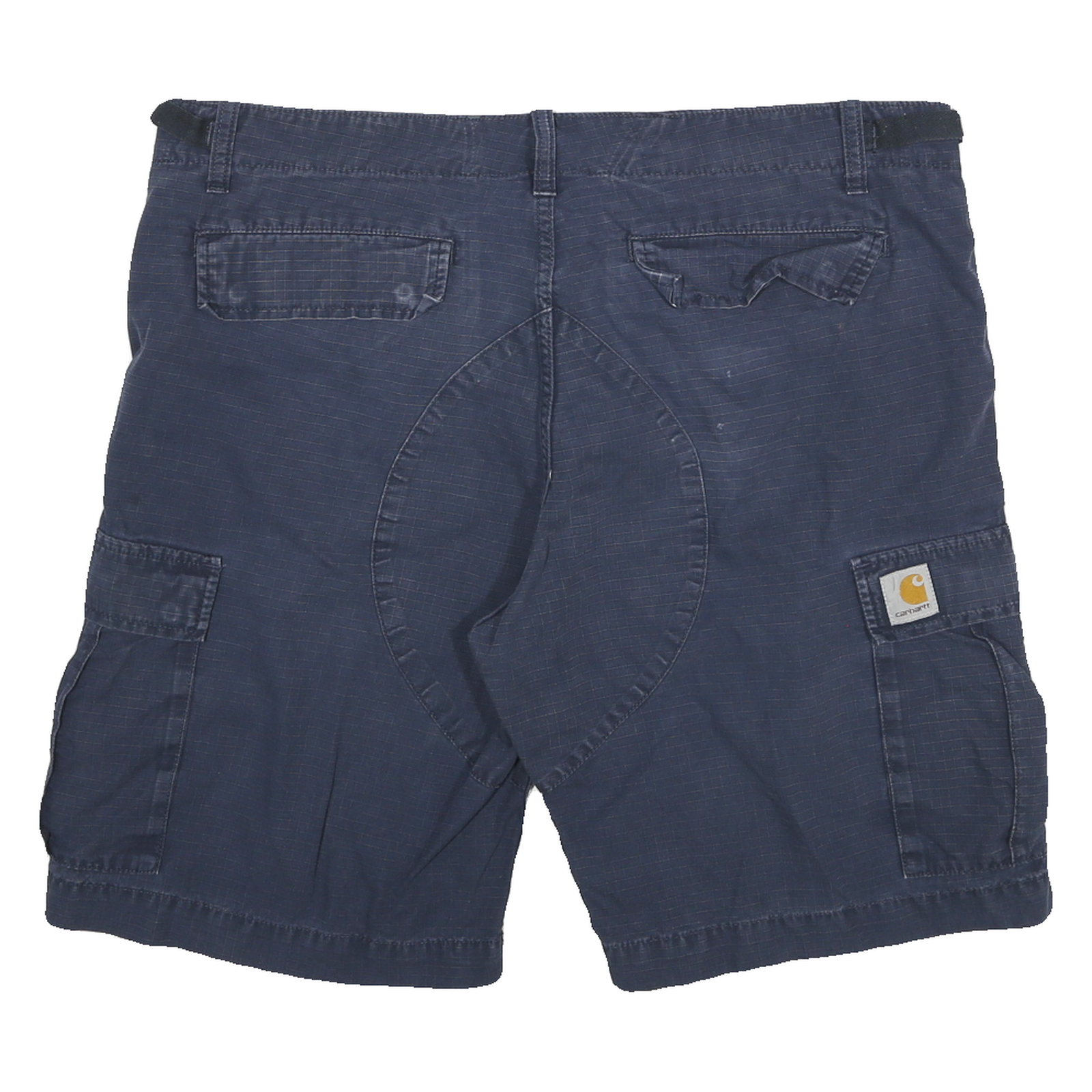 CARHARTT Mens Cargo Navy Blue Shorts XL W36 Cotton Workwear Casual