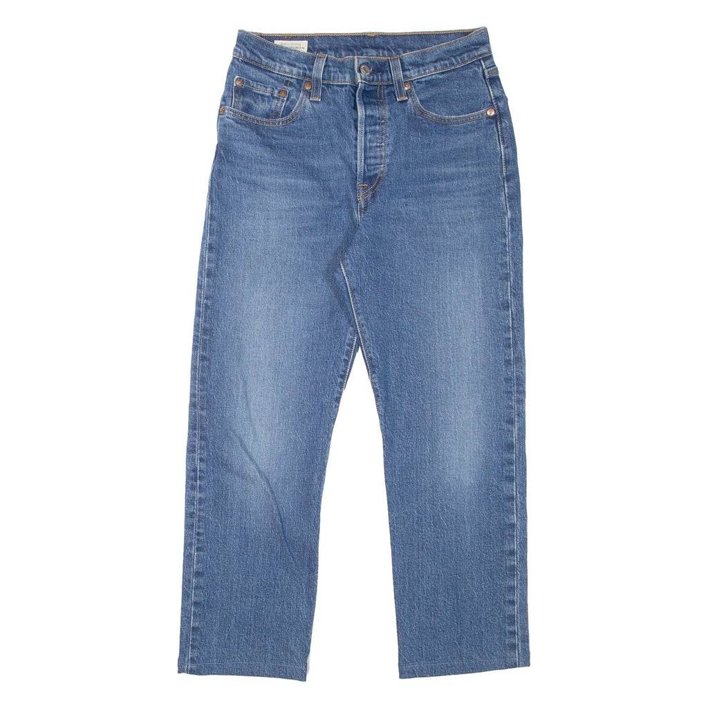 LEVI'S 501 BIG E Jeans Mens Blue Regular Straight Stonewash W26 L23