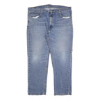 LEVI'S 559 Straight Mens Jeans Blue Cotton Blend Regular Fit W40 L30 Classic Zip