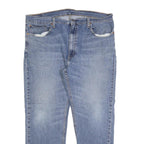 LEVI'S 559 Straight Mens Jeans Blue Cotton Blend Regular Fit W40 L30 Classic Zip