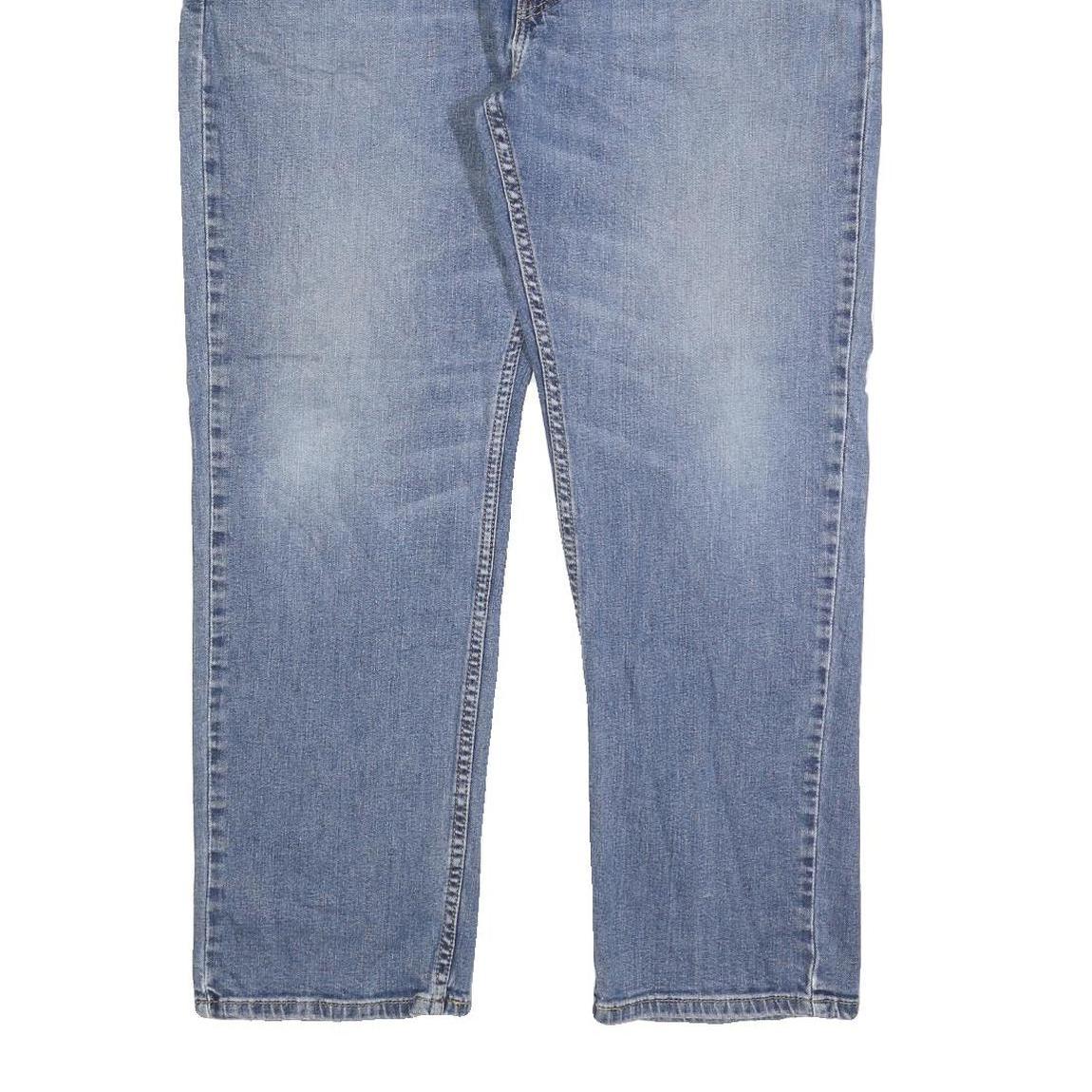 LEVI'S 559 Straight Mens Jeans Blue Cotton Blend Regular Fit W40 L30 Classic Zip