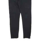 LEVI'S 512 Tapered Mens Jeans Black Regular Denim W36 L32 Distressed