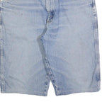 WRANGLER Mens Shorts Blue Denim XL W38 Casual Cotton Blend Classic Fit
