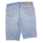 WRANGLER Mens Shorts Blue Denim XL W38 Casual Cotton Blend Classic Fit
