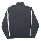 PUMA Mens Black Bomber XL Cotton Blend Plain Sportswear Zip Jacket