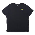 THE NORTH FACE Mens Black & Lime Graphic T-Shirt XL Short Sleeve Crew Neck