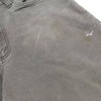 CARHARTT Mens Cotton Blend Grey Relaxed Straight Trousers W32 L34 Workwear