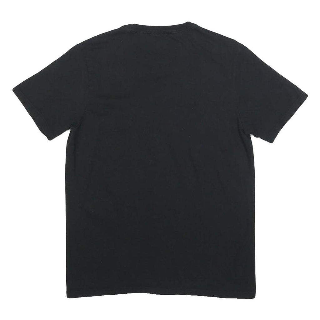 ADIDAS Womens Black Graphic T-Shirt M Short Sleeve Crew Neck Casual Cotton Blend