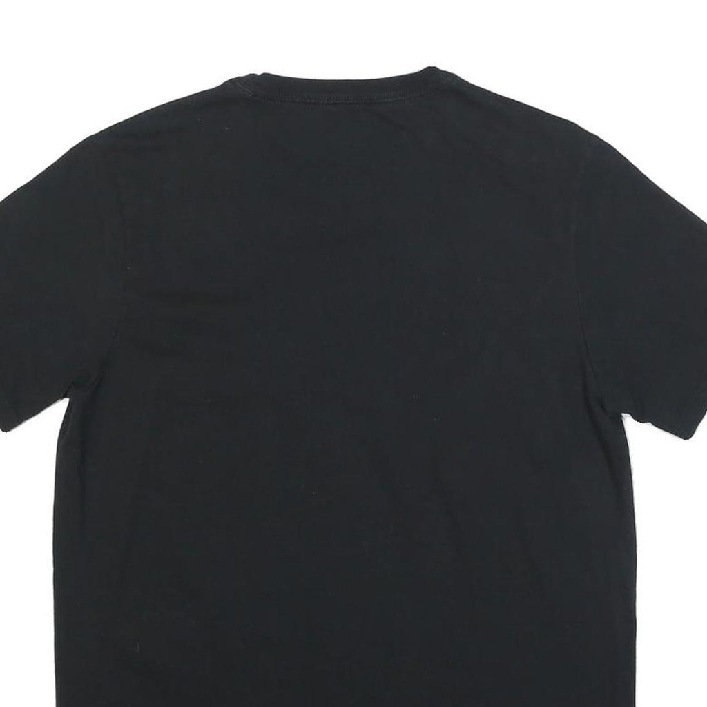 ADIDAS Womens Black Graphic T-Shirt M Short Sleeve Crew Neck Casual Cotton Blend