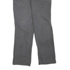CARHARTT Mens Cotton Blend Grey Regular Straight Leg Trousers W34 L31 Workwear
