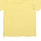 NIKE Mens Yellow Crew Neck Short Sleeve T-Shirt M Cotton Blend Casual Sportswear