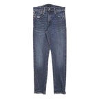 LEVI'S 512 BIG E Mens Slim Jeans Blue Denim W33 L32 Cotton Blend Zip