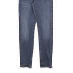 LEVI'S 512 BIG E Mens Slim Jeans Blue Denim W33 L32 Cotton Blend Zip