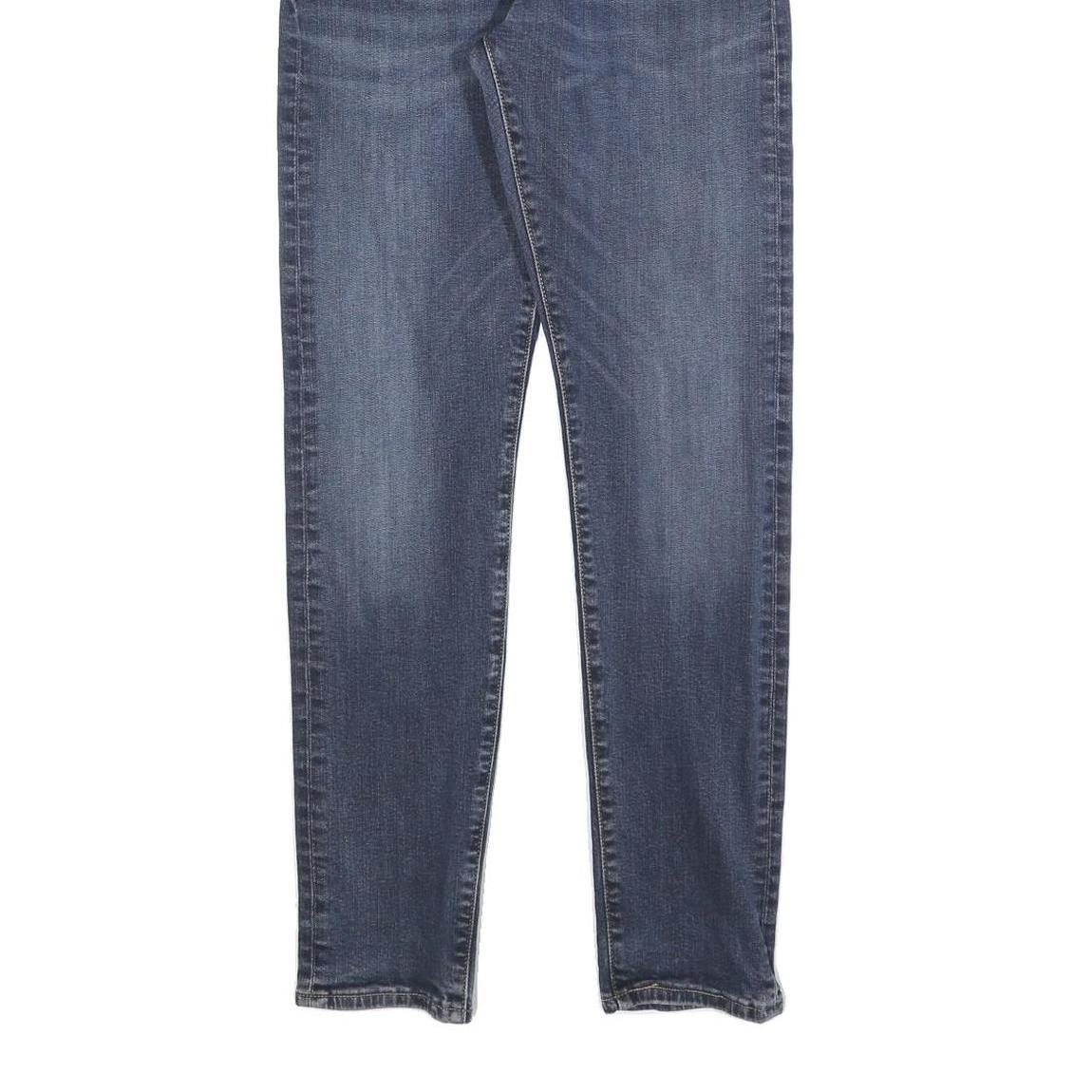 LEVI'S 512 BIG E Mens Slim Jeans Blue Denim W33 L32 Cotton Blend Zip